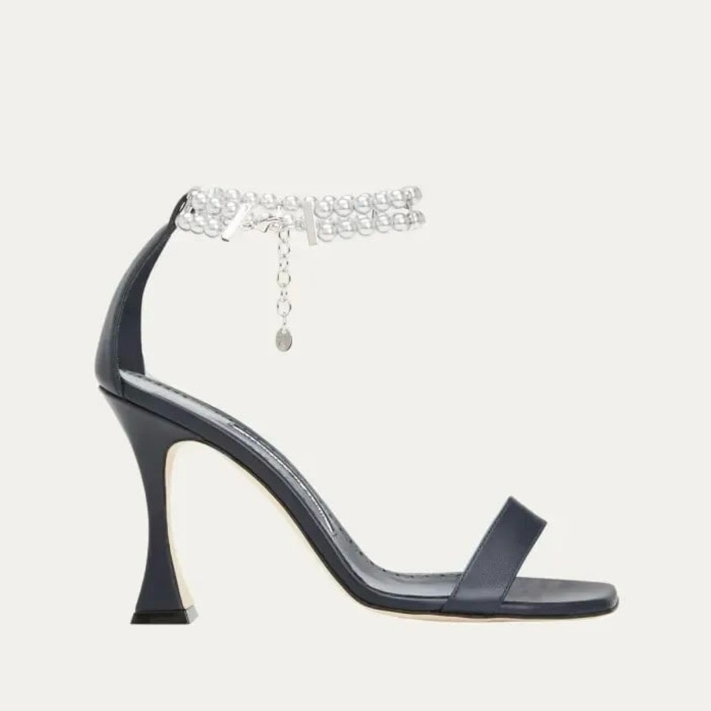 Manolo Blahnik Charona 105 Sandal NWOB - Picture 8 of 8